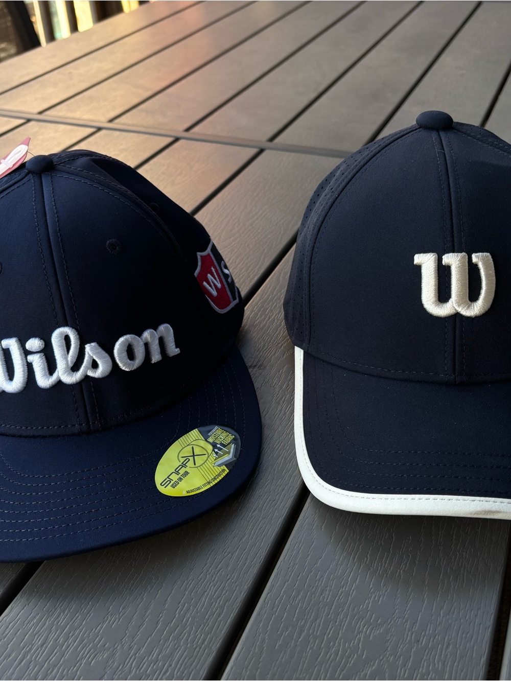 Wilson Navy Baseball Caps/Hats
